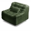 Maliang 360 Oversize Swivel Glider Chair With Switchable Head Pillow And Waist Pillow, For Living Room - 3 of 4