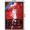 Trends International NBA Houston Rockets - Jalen Green 23 Framed Wall Poster Prints - 3 of 4