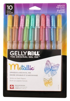 Sakura Gelly Roll Pen Metallic Choose Your Color 0.4mm Gel Ink Pens for  School Art Home or Office 