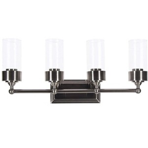 Sunset Lighting 4-Light Esquire Wall Sconce, Antique Gunmetal - 1 of 3