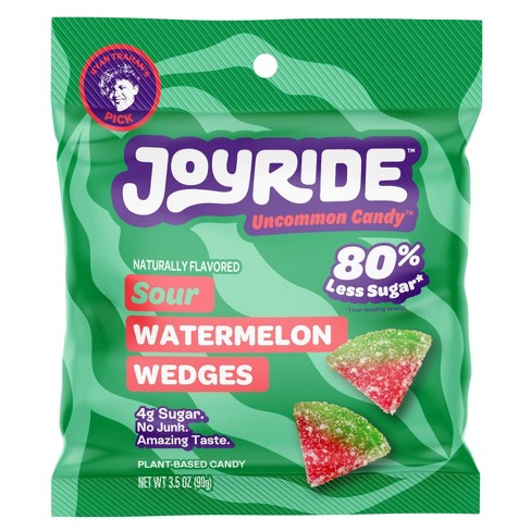 Joyride Sweets Candy Sour Watermelon Wedges 3.5oz Target