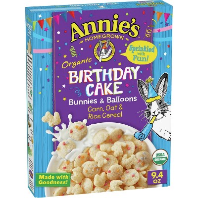 Annie's Birthday Cake Cereal - 9.4oz - General Mills