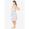 Dreams & Co. Plus Size Breezy Eyelet Short Nightgown - 4 of 4