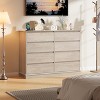 Whizmax 8-Drawer Double Dresser - Wide-Top Wooden Chest with Deep Drawers for Bedroom, Kids Room, Living Room - 3 of 4