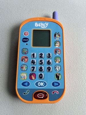 VTech® Bluey Ring Ring Phone With Pretend Phone Apps, Games and Voice  Activation
