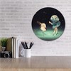 Courtside Market Global Wonders Photography Collection,A Dance With The Moon Statement Piece Wood Décor - 2 of 4