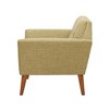 Sapphtopaz Accent Chair Wood Frame Button Tufted Lounge Chair Modern Living Room Chair Comfy Chair for Living Room - 2 of 4