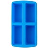 Wilton 4 Cavity Easy Flex Silicone Mini Loaf Pan for Bread, Cakes and Meatloaf - image 4 of 4