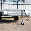 Trailer Jack, Boat Trailer Jack - 1500 Lbs Heavy Duty Swivel Jack with 13¡± Lift, 6¡± Dual Wheel, Zinc-Plated for Boat/RV/Camper - 4 of 4