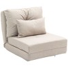 NicBex Bean Bag Chair Convertible Flip Chair Lazy Floor Sofa with Adjustable Backrest for Living Room, Bedroom - 2 of 4