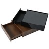 CAVINAS Coffee Tables for Living Room Square 360°Rotating Coffee Table Modern Center Table with 2 Drawers, Swivel Tabletop and Storage for Apartment - 4 of 4