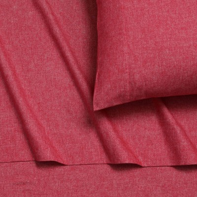 Tribeca Living Yarn Dyed Portuguese Cotton Flannel Pillowcase Set