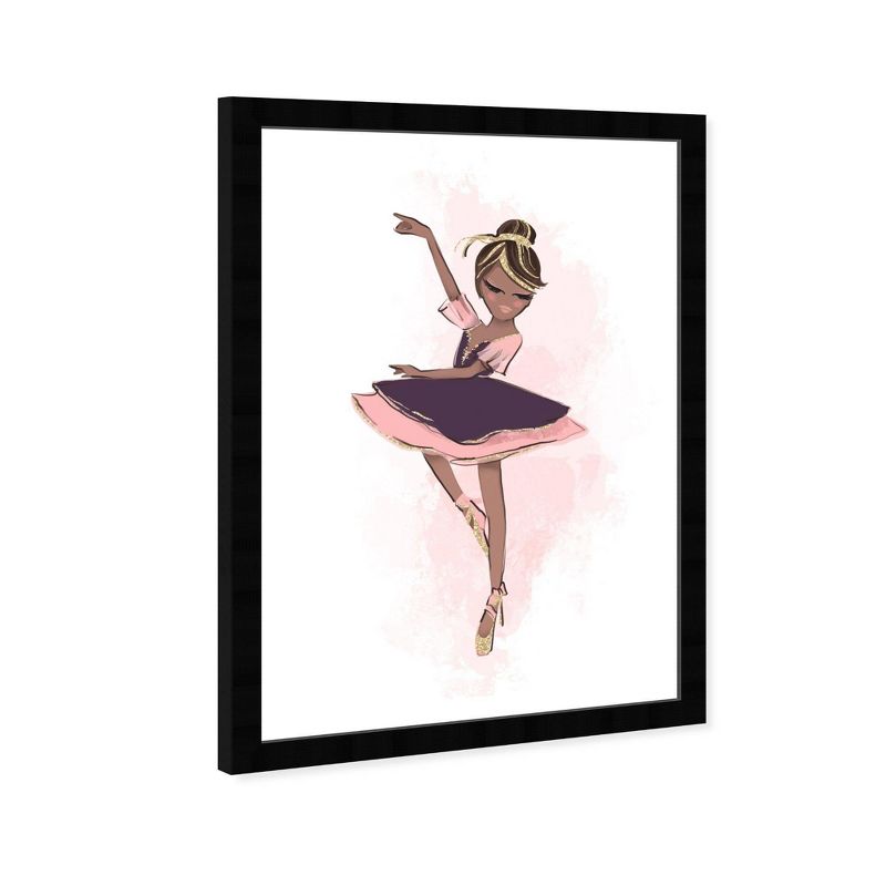 15&#34; x 21&#34; Ballerina Girl Music and Dance Framed Art Print - Wynwood Studio, 2 of 7
