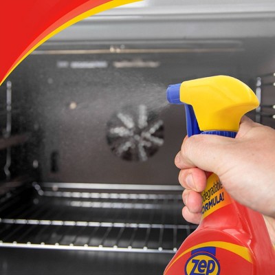 Zep Home Pro 2-in-1 Fume-Free Citrus Oven, Air Fryer & Microwave Cleaner: Liquid Spray, 24 fl oz, Stainless Steel Use