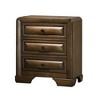 Royal Hampton Nightstand with 3 Beveled Drawers - 2 of 4