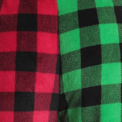 bufflo plaid green red