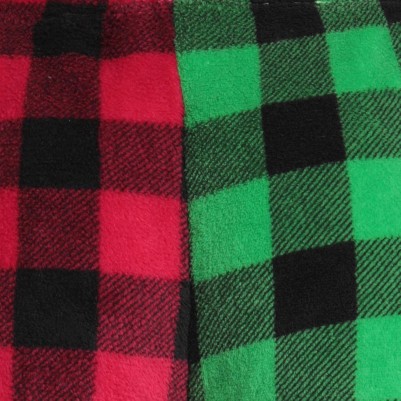 bufflo plaid green red