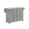 Alexandria Granite Top Kitchen Island/Cart Gray - Crosley - 4 of 4