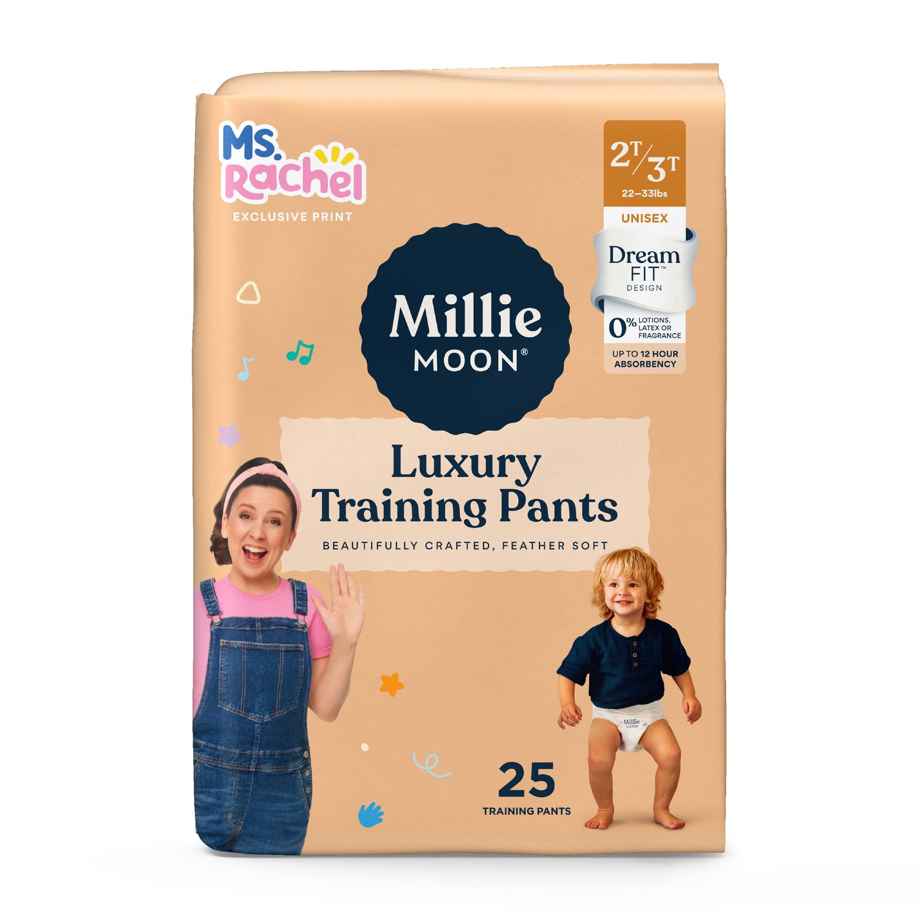 Millie Moon Ms Rachel Disposable Training Pants