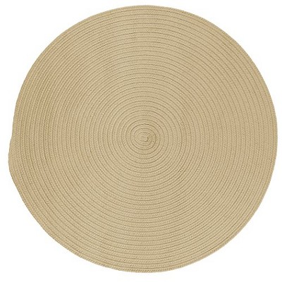 Colonial Mills Boca Raton - Linen 6 Ft round Round Rug Indoor/Outdoor 100% Polypropylene