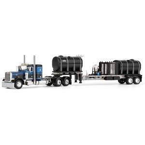 First Gear DCP 1/64 Peterbilt 379 Tandem Axle Semi with 36" Sleeper Cab & DEMCO 42" Liquid Fertilizer Tender Trailer 60-2077 - 1 of 4