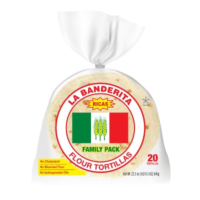 La Banderita Family Pack Flour Tortillas - 22.5oz/20ct