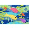 Jellybean Colorful Swimmers Doormat – Bright, Fun Welcome Mat for Poolside, Patio, or Entryway with Vibrant Swimmer Design, 20"X30" - 2 of 3