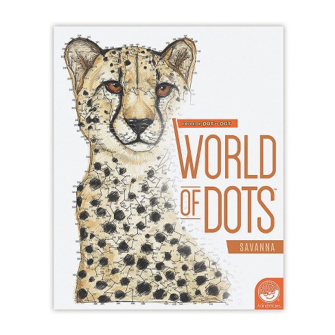 MindWare Extreme Dot To Dot: World Of Dots: Set Of 4 With Free Markers -  Brainteasers