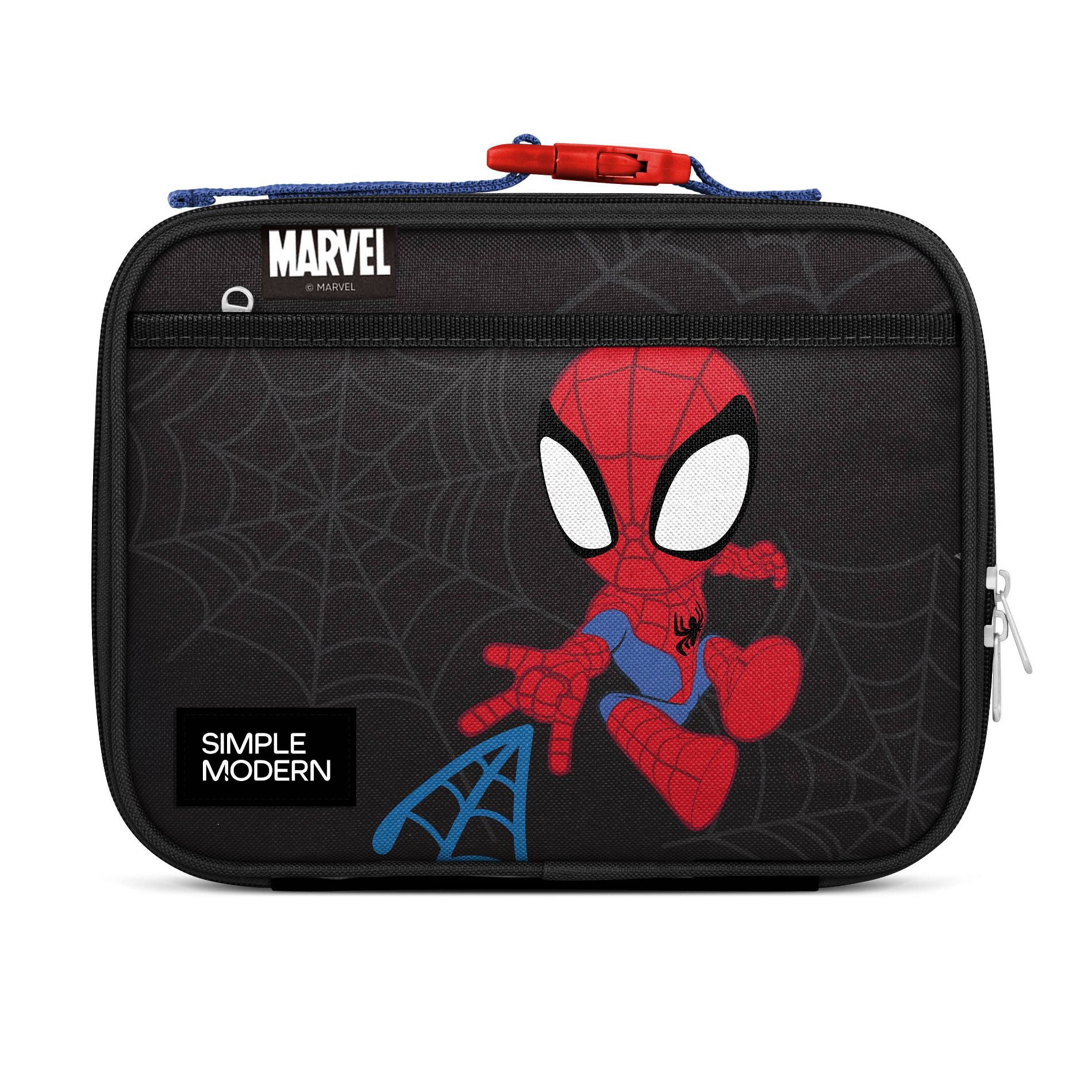 Simple Modern Hadley Classic Molded Lunch Bag - Spidey Kid: Zipper Closure, Polyester