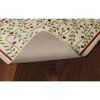 Brumlow Mills Holiday Vines Washable Festive Christmas Area Rug, 21'8" x 2'10" - 4 of 4