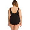 Women's Color Block One Piece Swimsuit - PLUS - Longitude - 2 of 3