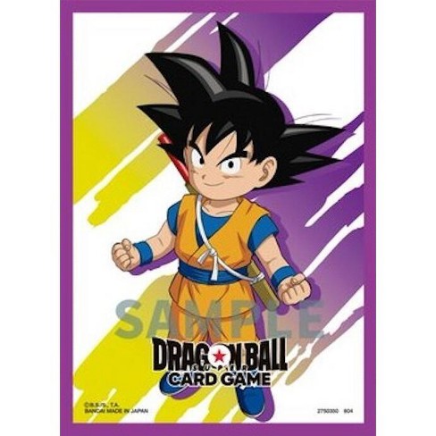 Bandai Dragon Ball Super Fusion World Card Game Official Sleeves - Son Goku (Mini) (64-Pack) - image 1 of 1