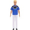 Barbie 11.5" Fashionistas Blonde Hair/ Blue Eyes Doll with Western Look 65th Anniversary - 4 of 4