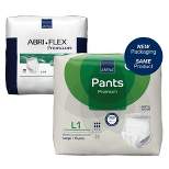 Abena Abri-Flex Premium L1 Disposable Underwear Pull On with Tear Away Seams Large, 41086, 42 Ct