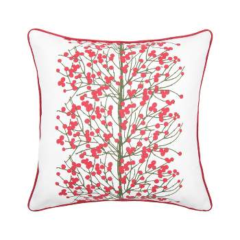 C&F Home 18" x 18" Berries Printed Throw Pillow