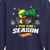 Boys' - Hot Wheels - Christmas Tree Tis The Season Long Sleeve Graphic T-Shirt - 2 of 4
