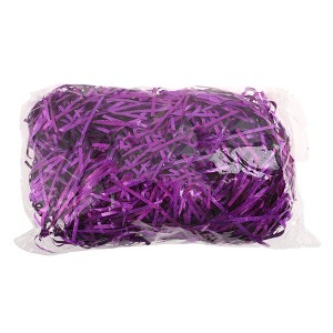 Unique Bargains 1.76 oz Raffia grass filler Shredded paper filler for Christmas Easter Basket Grass - 1 of 4