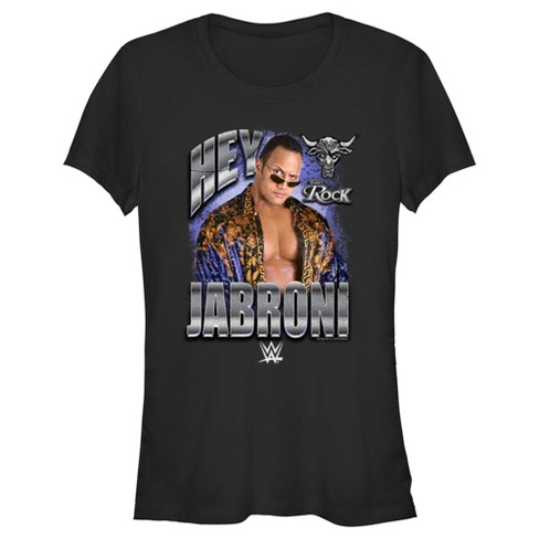 Junior's Wwe The Rock Hey Jabroni T-shirt :