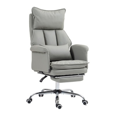 155° Reclining Office Chair Ergonomic Gaming Chair with Footrest