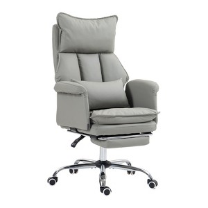 155° Reclining Office Chair Ergonomic Gaming Chair with Footrest - 1 of 4