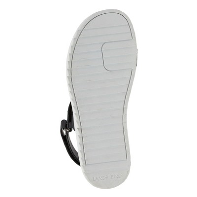 Lands' End Women's Comfort Adjustable Leather Sandals - image 5