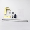 ChicFurnit Bathroom Sink Faucet Single Handle Waterfall Spout for Modern Bathroom Sink, Gold, 10.43"*8.07"*2.83" - 4 of 4