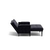55.1'' Grey 2 seater sofa sleeper with recline fuction - 2 of 4