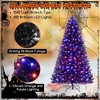 Resenkos 7-Ft Black Artificial Halloween Christmas Tree with Spooky Sounds - Black - 4 of 4