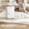 Fehom 80-150 Pint Energy Star Smart Dehumidifier with Auto Swing and Defrosting for Basements or Wet Spaces - 4 of 4