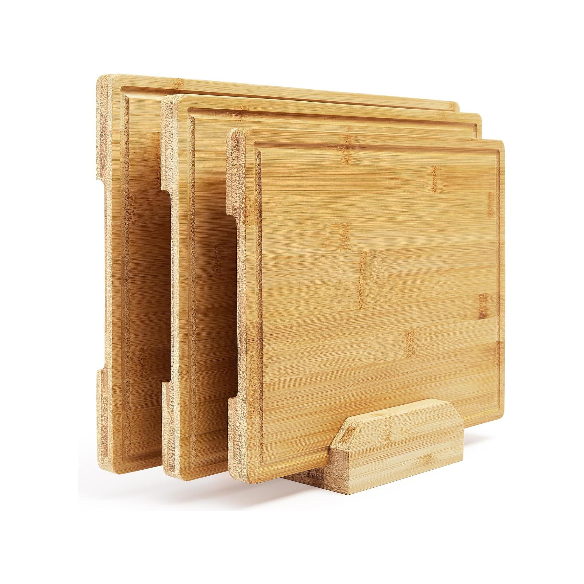 Cutting Board Set with Holder