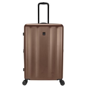 Skyline Hardside Large Checked Spinner Suitcase - 1 of 4