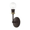 Livex Lighting Lansdale 1 - Light Vanity in  Bronze/Antique Brass - 2 of 4