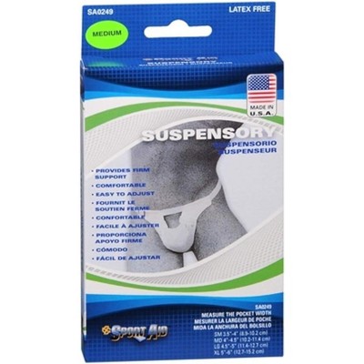 Sport Aid Suspensory With Adjustable Waist Belt Medium