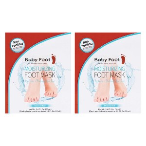 Baby Foot Moisturizing Foot Mask Unscented | Baby Feet Rebirth | Simple & Safe | Easy to Use | Natural | Precautions - (2.4oz)  (PACK OF 2) - 1 of 4